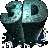 3D Reality Icon